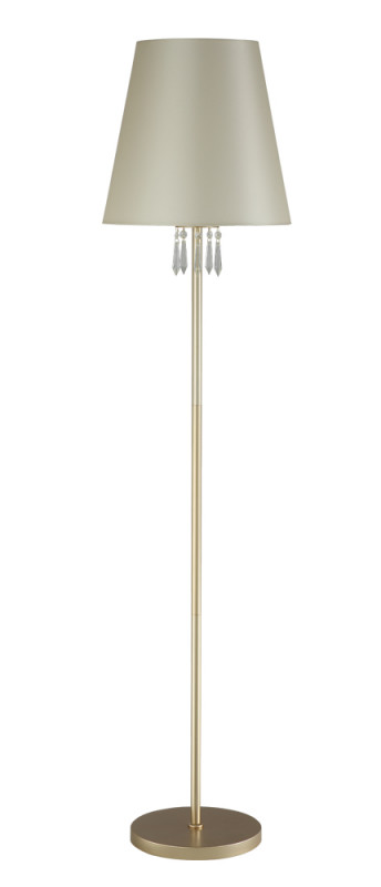 Торшер 35 см, Crystal Lux RENATA PT1 GOLD Золотой