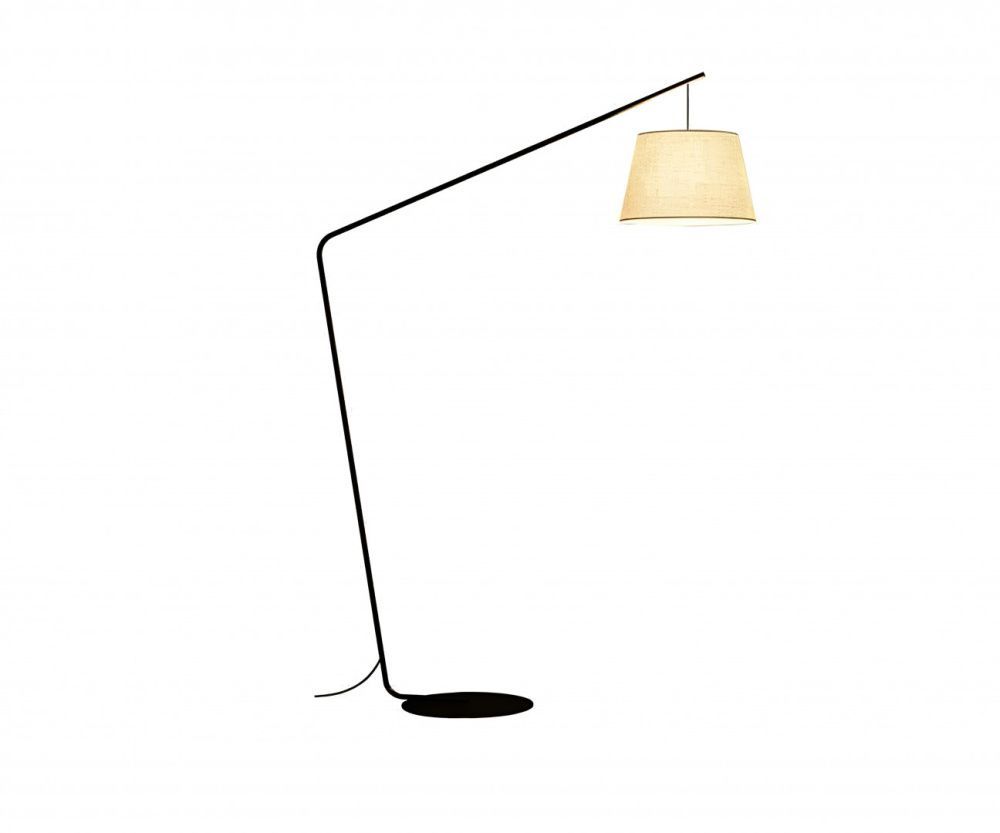 Торшер 135 см, Kink Light 08448-F,19(14), черный-бежевый
