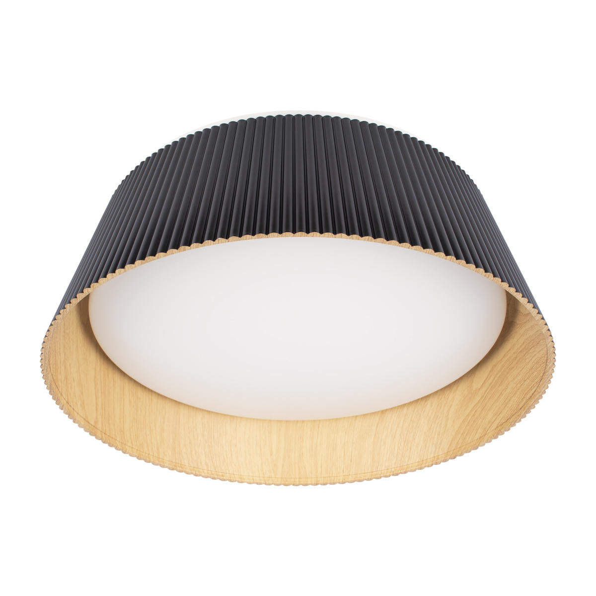 Потолочный светильник 46*16 см, 1*LED*24W 4000K черный, дерево LOFT IT Evans 10224 Black