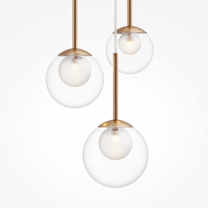 Подвесной светильник 40*64,1*344,1 см, 3 G9*20W Basic form MOD521PL-03G Maytoni, Золото