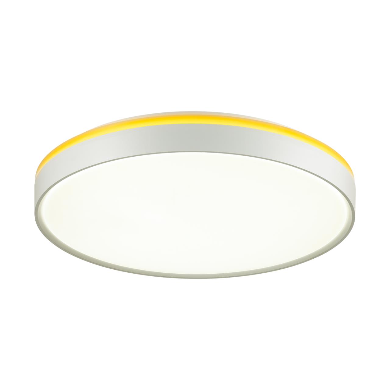 Cветильник 50 см, LED 1*70W, 3000-6000 К, Sonex Kezo Yellow 7709/EL, белый/желтый
