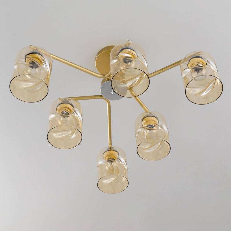 Люстра 62 см Citilux Клод CL137162 золото