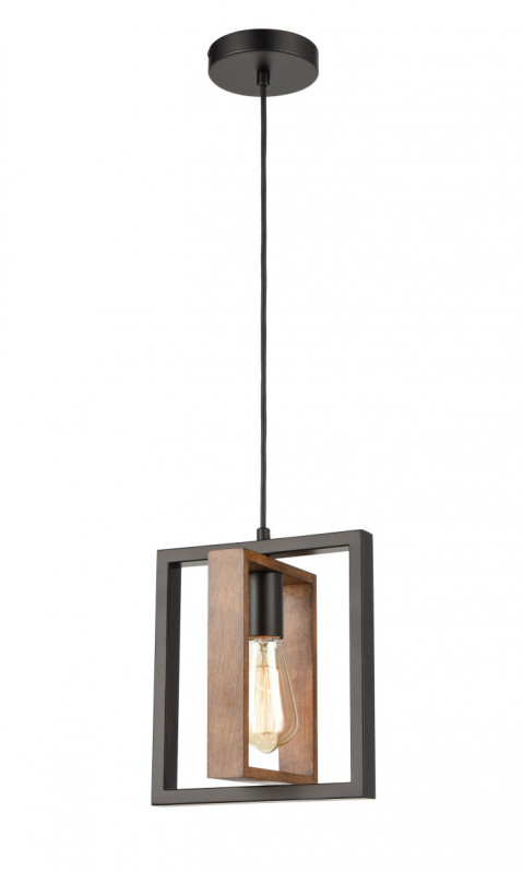 Подвесной светильник 18*23*152 см, 1*E27 черный Vele Luce Thomas VL6432P11