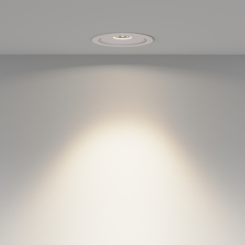Встраиваемый светильник 12/11 см, LED 9W, 3000-6000K, IP20, 790 Lm Maytoni Technical Move DL060-9W3-4-6K-W белый