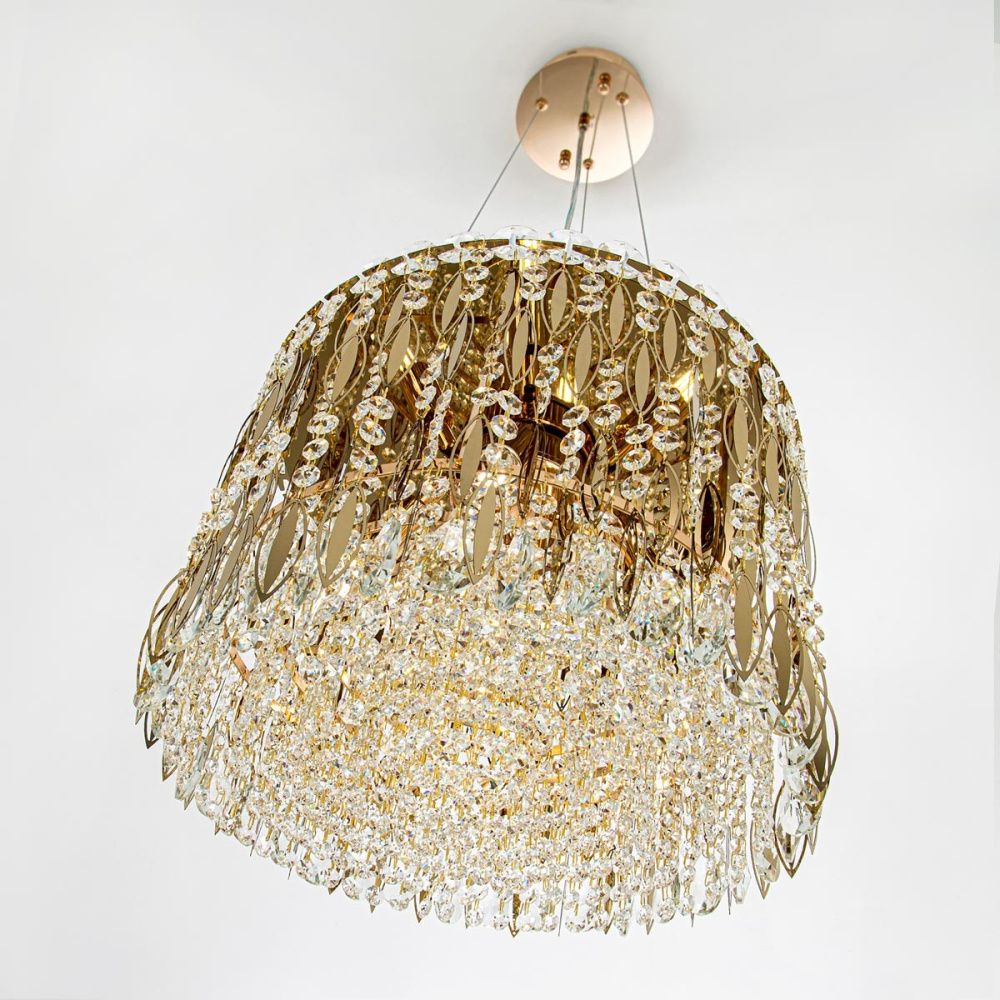 Подвесная люстра 40*40*125 см, Е14 6x40W, Золото MODELUX ML.315.6 GD