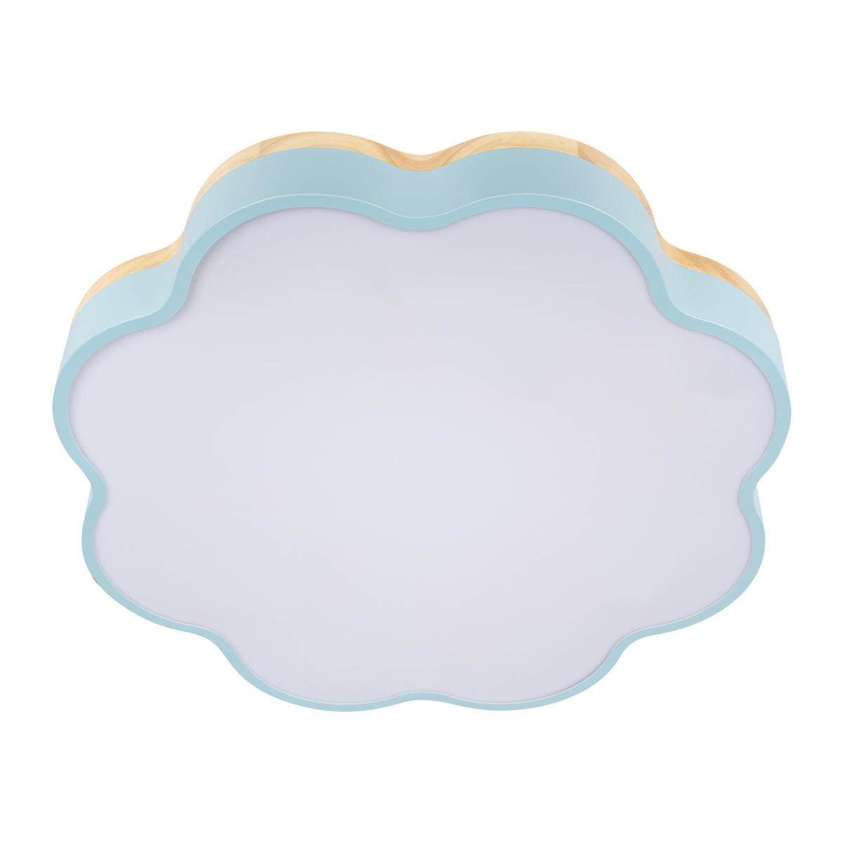 Потолочный светильник 50*7 см, 1*LED*36W 4000K голубой LOFT IT Axel 10225/36 Blue