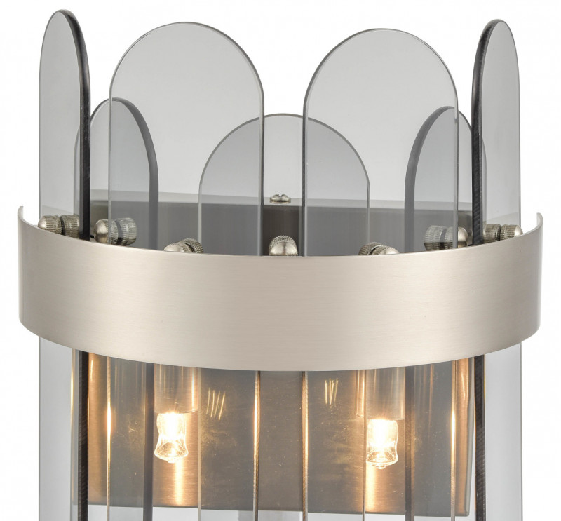 Бра 13*20*28 см, 2*G9 сатин никель Vele Luce Fantasma VL3195W02