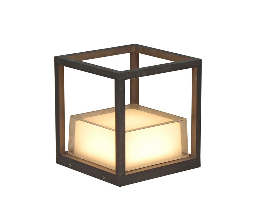 Фасадный светильник 15 см, 12W, 3000L, Kink Light Эмис 09323,19, черный