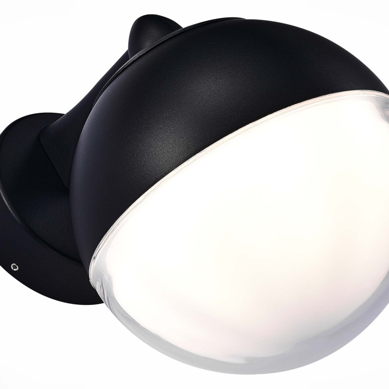 Светильник уличный настенный 18 см, 40W, ST LUCE OMBRA SL9000.401.01 Черный