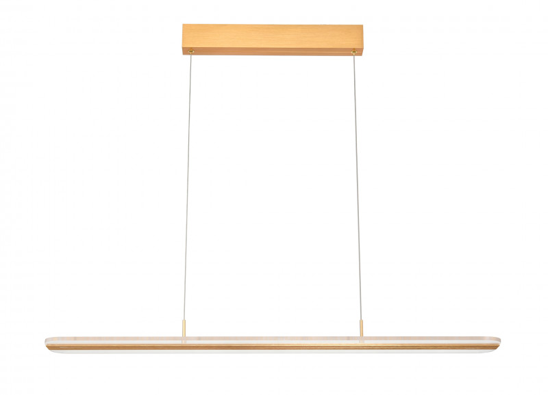 Подвесной светильник 13*92*120 см, 1*LED золото Vele Luce Futuro VL7224P01
