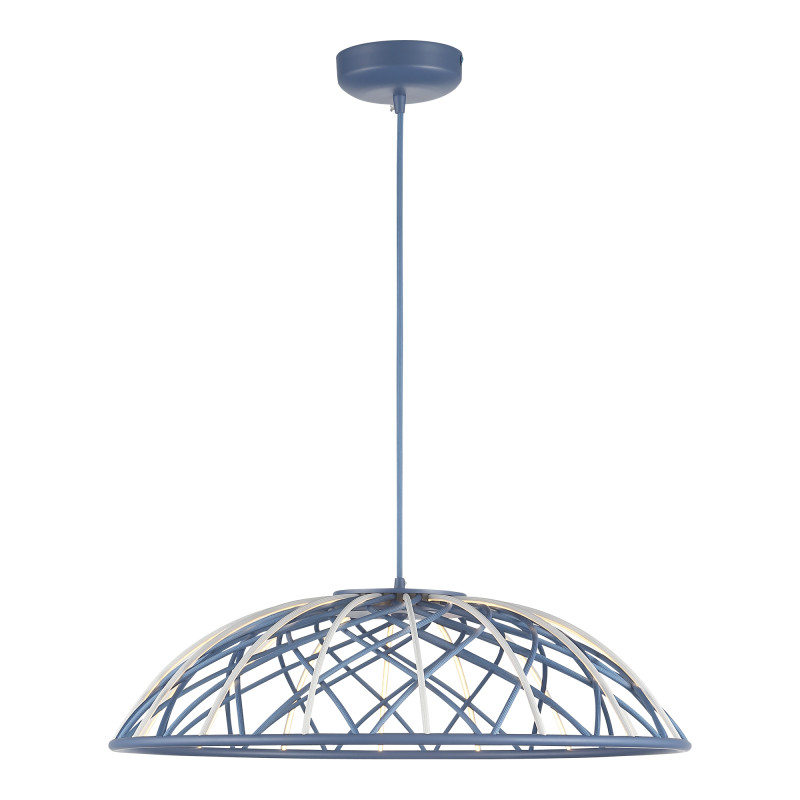 Подвесной светильник 61*200 см, LED, 20W,  3000К, ST-Luce BOUND SL6016.703.01 синий
