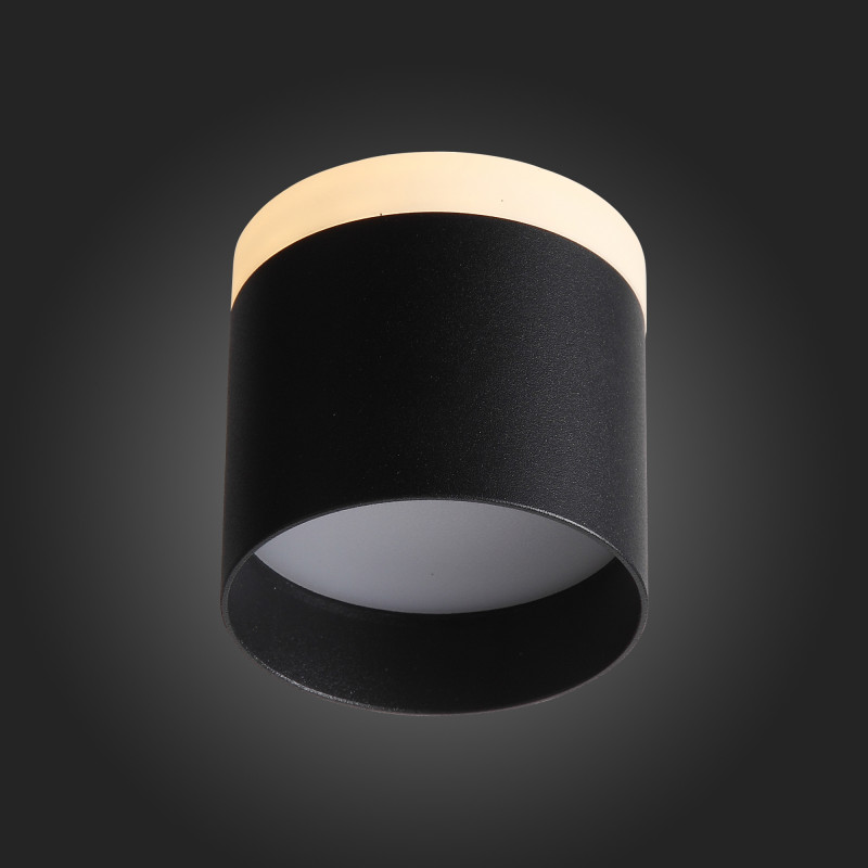 Светильник 8 см, 9W, 3000K ST LUCE ST102.402.09 Черный