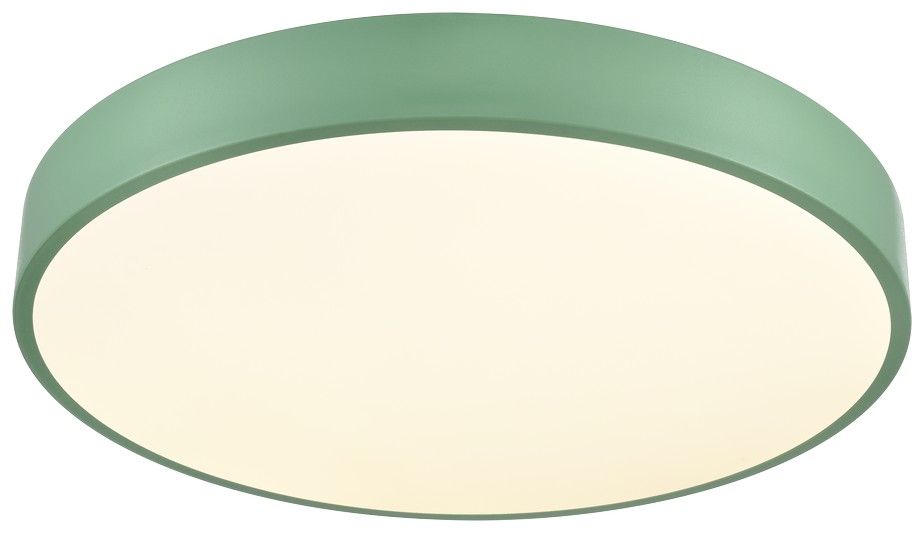 Потолочный светильник 40 см, 24W, 4000K, Velante 444-427-01, зеленый