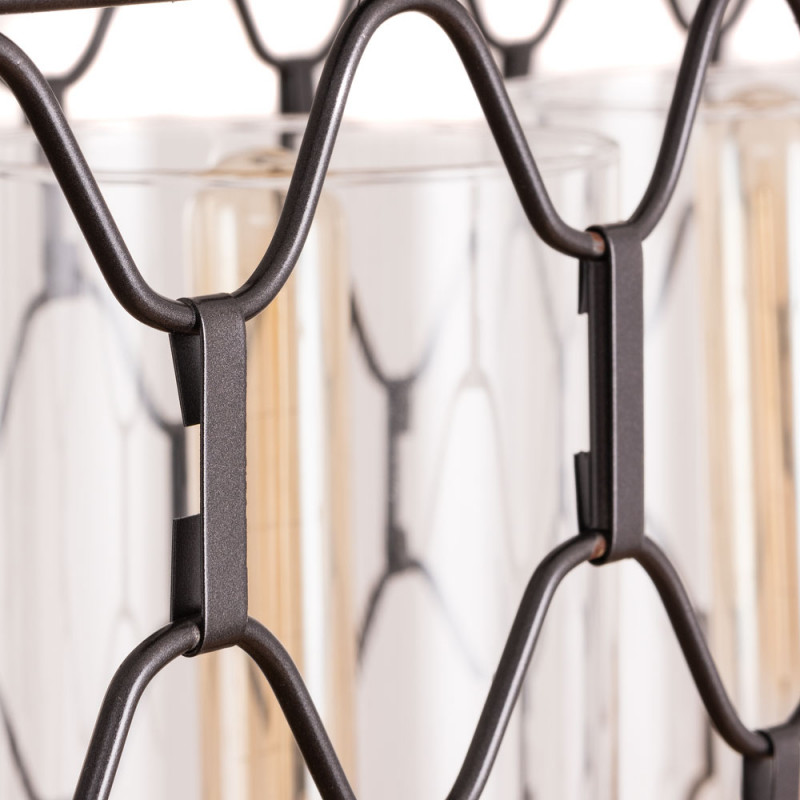 Подвесной светильник, черный-золото, Divinare Dunkan 2021/04 SP-5