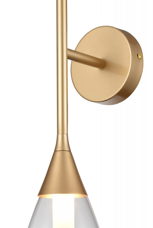 Бра 15*11*46 см, 1*G9 золото Vele Luce Grazioso VL5864W01