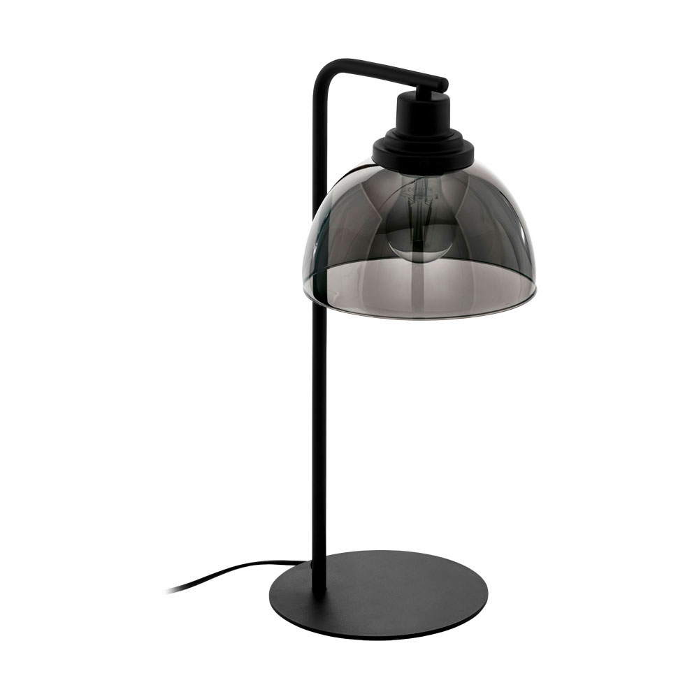 Настольная лампа  26,5*20,5*50,5 см, 1*E27 черный Eglo Beleser 98386