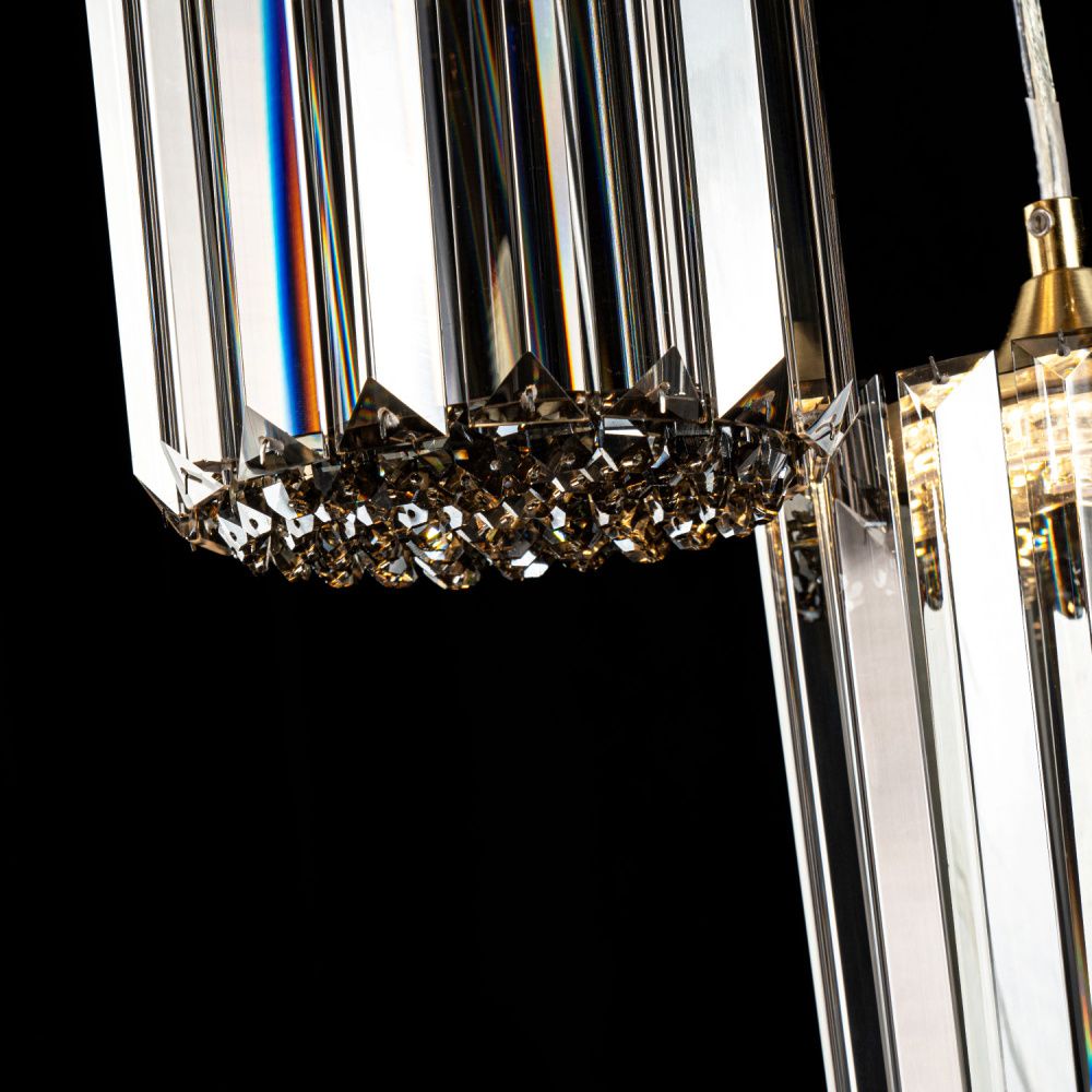 Светильник *22*20 см, LED*29W, 4000K, Modelux  ML.1398.3, Латунь