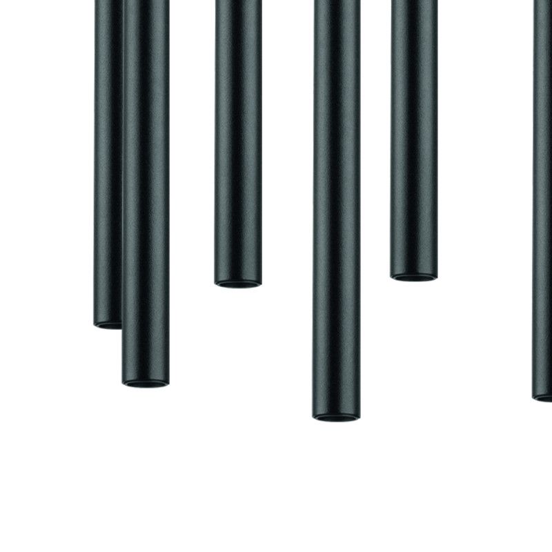 Подвесная люстра *34*41-121 см, *LED*40W, 3000K, Lightstar Tubo L8T747237, черный