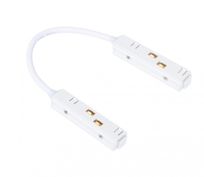 Коннектор для магнитного шинопровода Arte Lamp LINEA-ACCESSORIES  A480433 белый