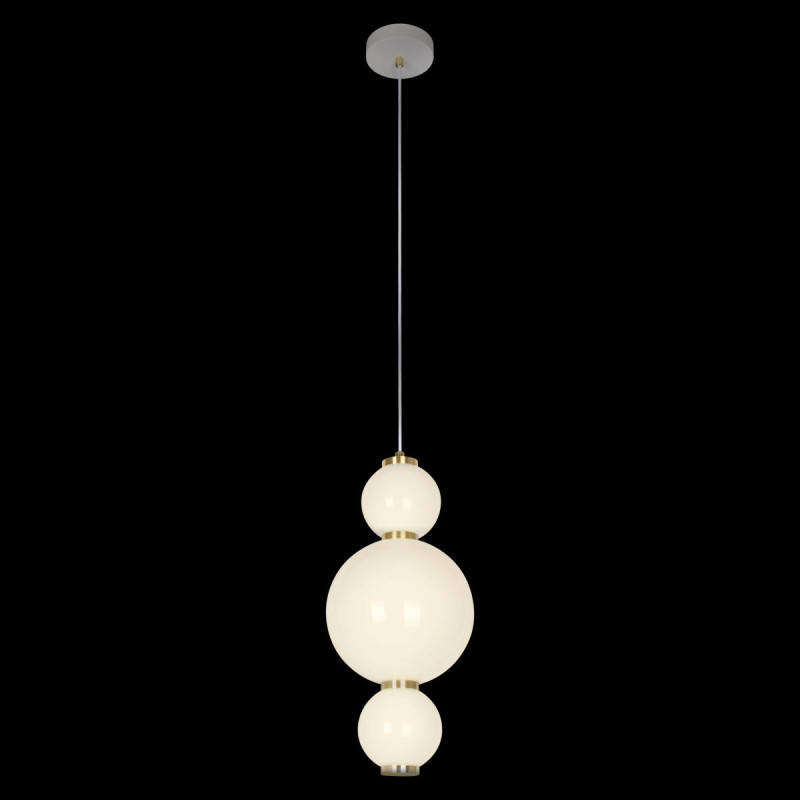 Светильник 18 см, 14W, 4000K, Loft It Pearls 10205/A, белый-золото