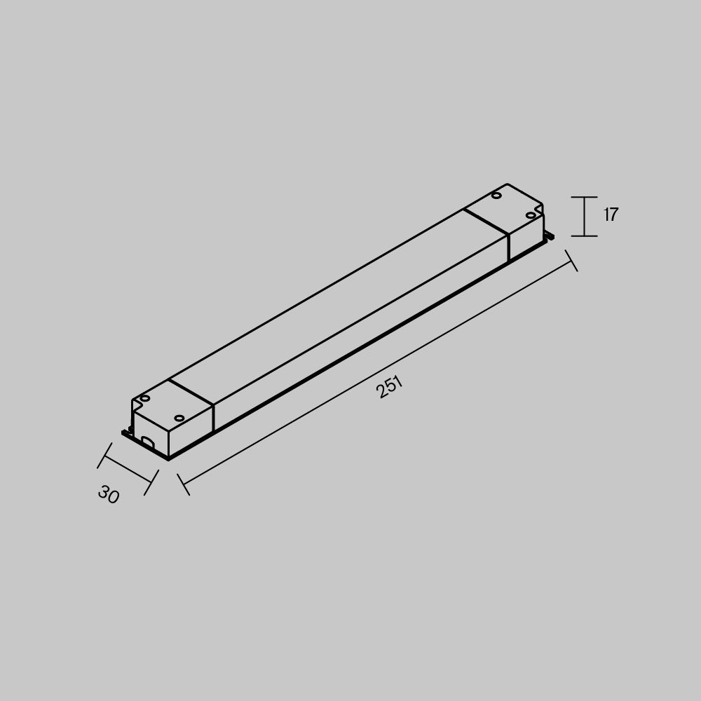 Источник напряжения PSL004 24V 75W IP20 821034 Maytoni Led Strip