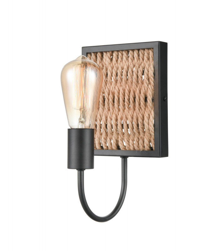 Бра 15*15*28 см, 1*E27 черный Vele Luce Tower VL6362W01