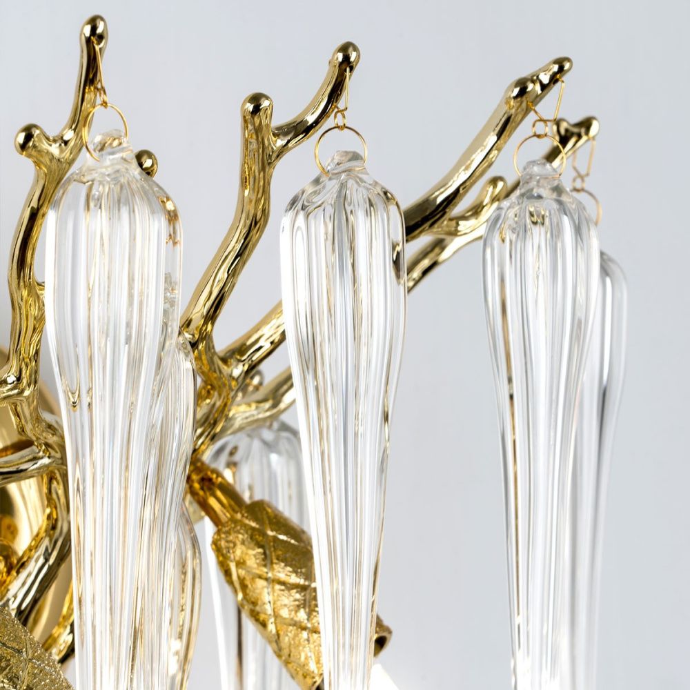 Настенный светильник 30*25,5*50 см, 2xG9 MODESTYLE MS.2114.350 GD золото