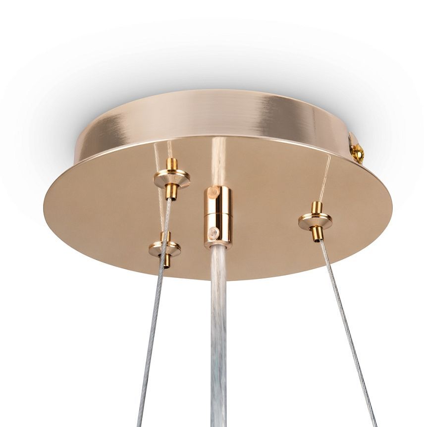 Светильник 60 см, 8*G9, 16 м2 Freya FR1010PL-08G, золото