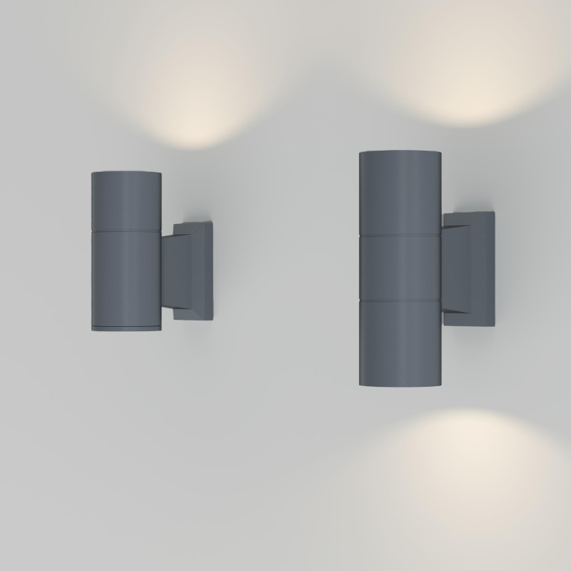 Светильник 14 см, Maytoni Bowery O574WL-01GR, серый