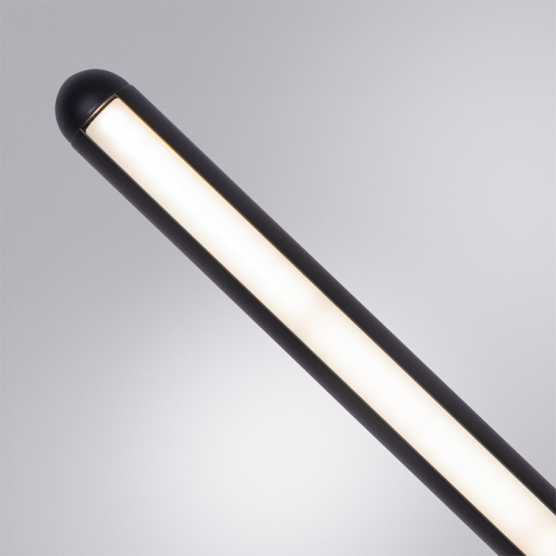 Бра 63 см, 8W, 4000K Arte Lamp POLIS A2027AP-1BK черный