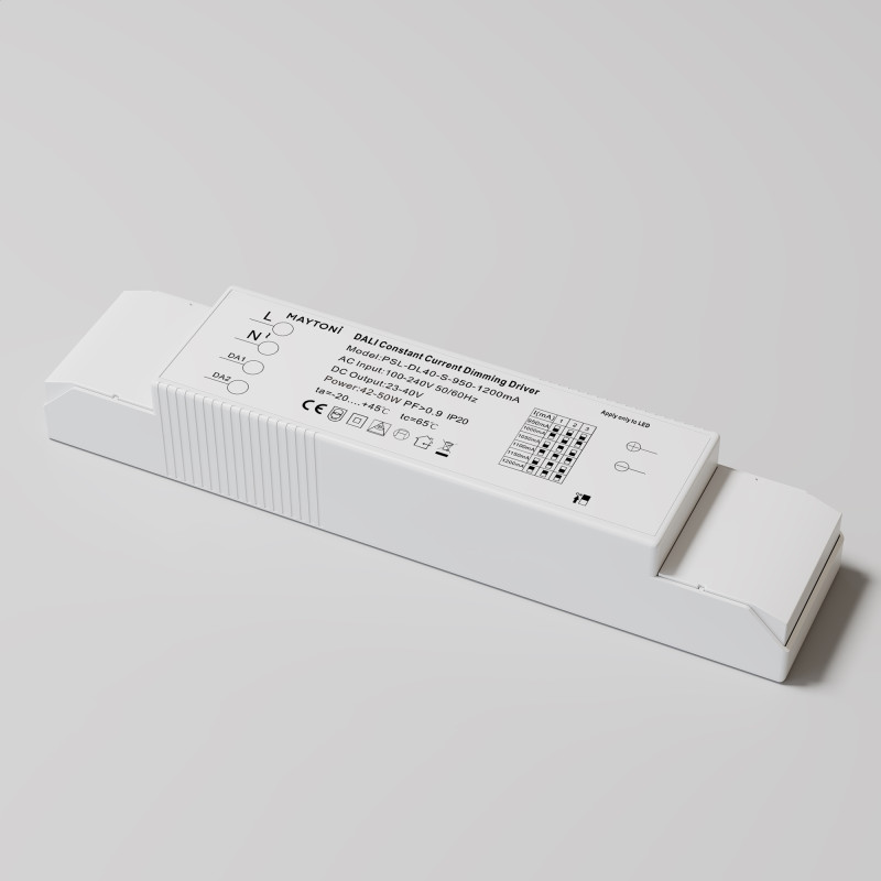 Блок питания 18,7*4*3 см, Maytoni Technical psl-dl PSL-DL40-S-950-1200mA белый