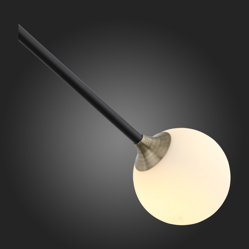 Светильник подвесной 10*80 см, ST LUCE BASTONCINO SL429.403.02 Черный, Золото