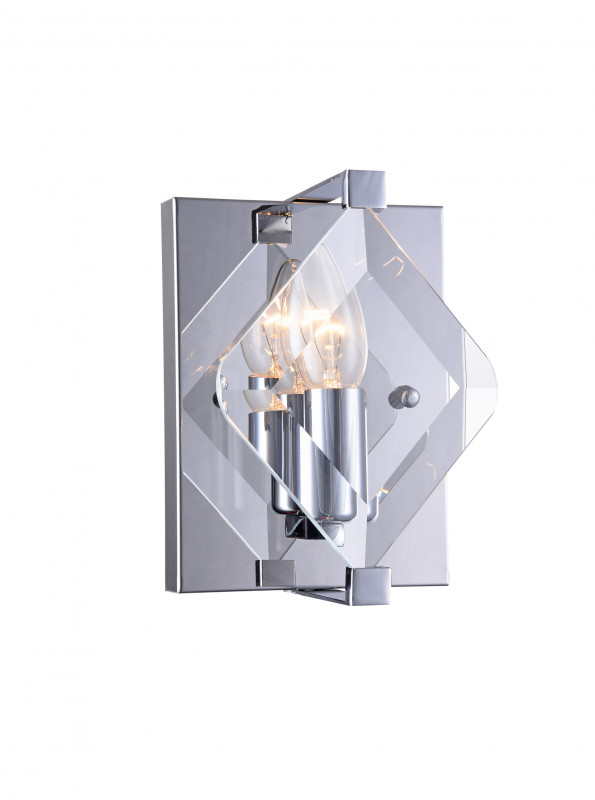 Бра 10*14*20 см, 1*E14 хром Vele Luce Vittoria VL3053W01