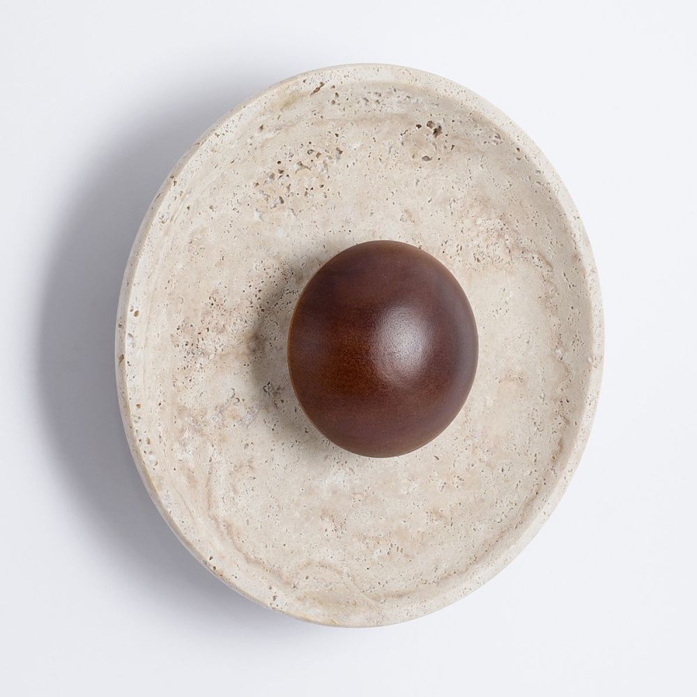 Настенный светильник 25 см, 5W, 4000K, Lussole LSP-4033, коричневый