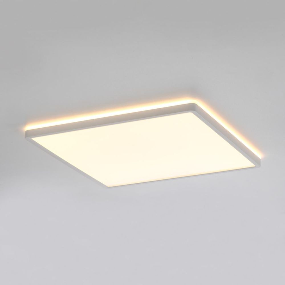 Светильник накладной 40*40*-2,5 см, *LED*50W, 3000-5500K, Citilux Norma CL749K400, Белый