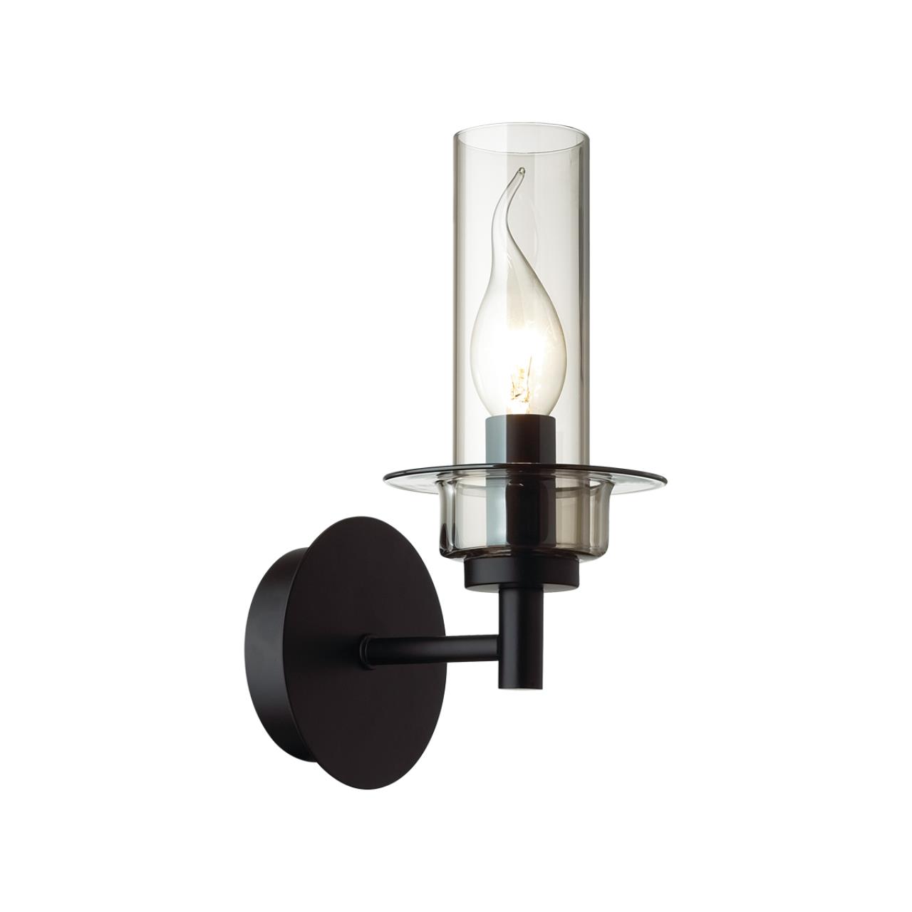 Бра 20*13*20 см, 1*E14 Lumion Madonna 6555/1W черный