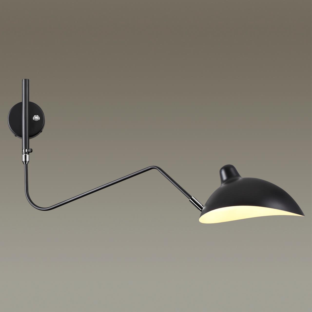 Настенное бра Odeon Light Kerbi 4831/1W, черный