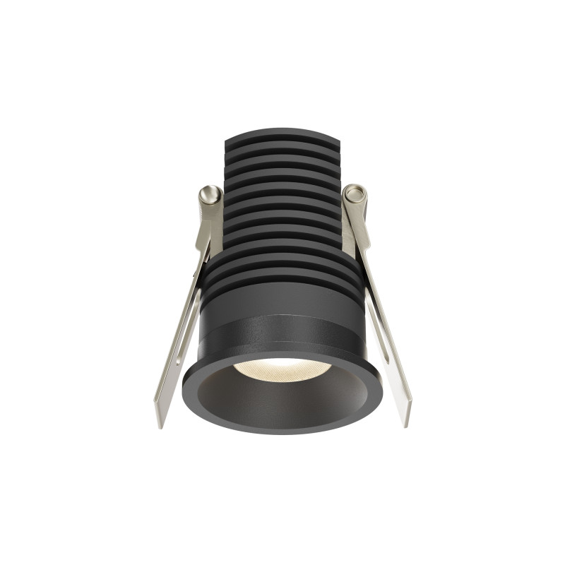 Встраиваемый светильник 3,9*3,9*5,1 см, LED, 7W, 3000К, Maytoni Technical MINI DL059-7W3K-B черный