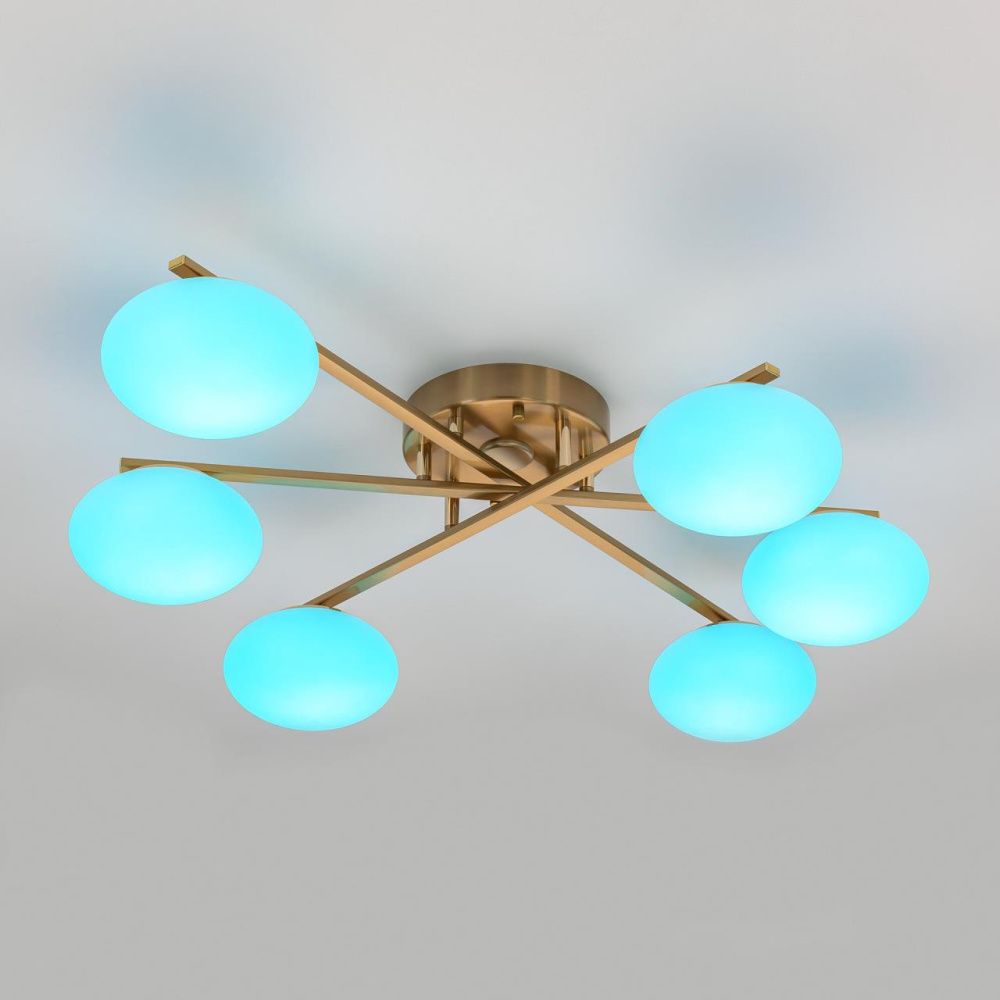 Светильник 87 см, 72W, 3000-5500K, Citilux ATMAN SMART CL226A163 LED RGB, бронза