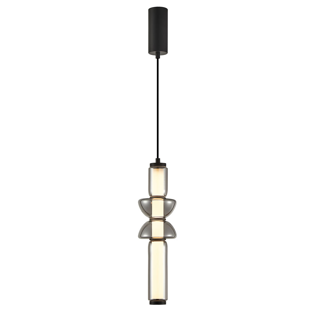 Подвесной светильник 44*8 см, 1*LED, 15W, 3000K Arte Lamp Mall A2412SP-17SM, Черный