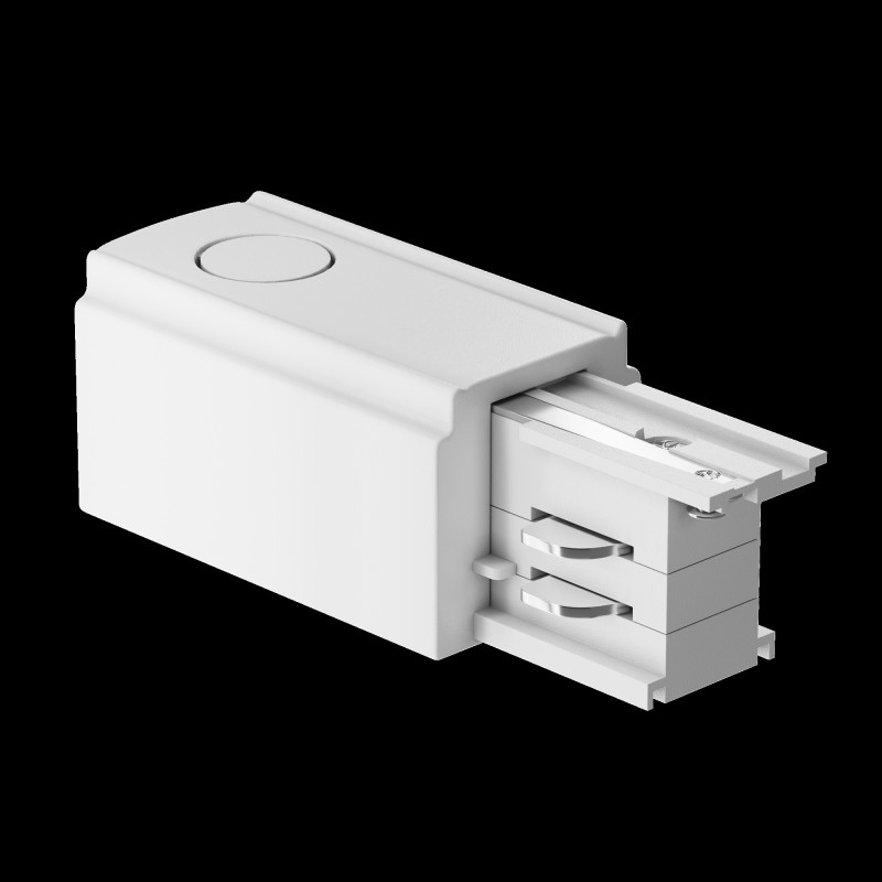 Токопровод для шинопровода Maytoni 3 phase track system TRA005B-31W-L, белый