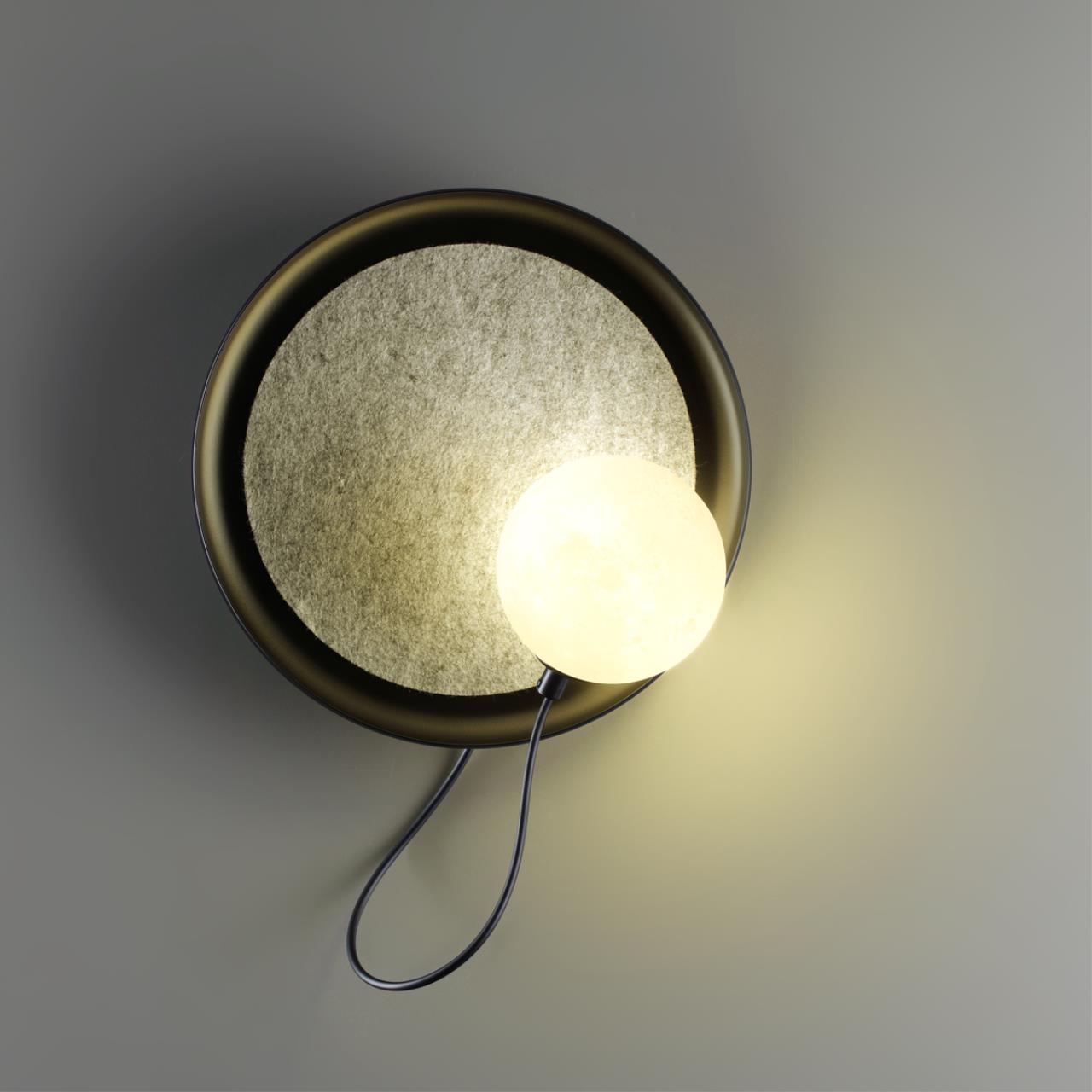Светильник подвесной светодиодный, длина провода 2м 17,6*17,6*200 см, 2*LED*12W вниз + 5W вверх 3000K Novotech Turn 359396 черный
