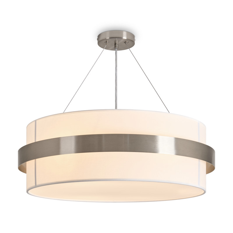 Подвесной светильник 60*114 см, 6*E14, 240W, Freya Bride FR5367PL-06N никель