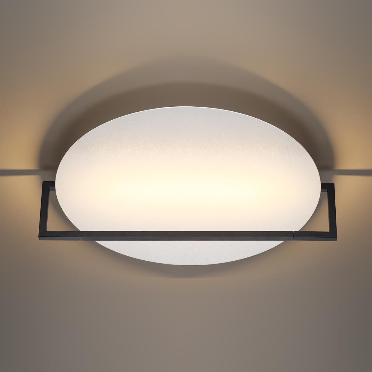 Настенный светильник 18,7*66 см, 1*LED*20W 3000K Odeon Light Lunar 7015/20WL черный
