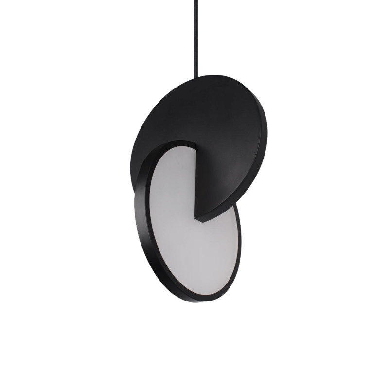 Светильник *20 см, 1*LED*22W, 3000К Loft It 9970BK ECLIPSE, Черный