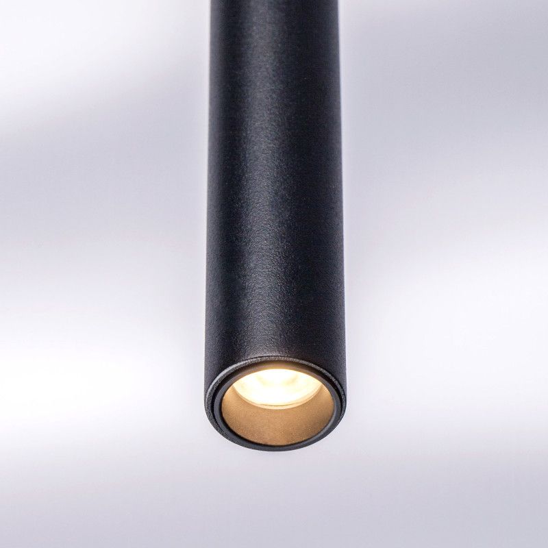 Подвесная люстра *34*41-121 см, *LED*40W, 3000K, Lightstar Tubo L8T747237, черный