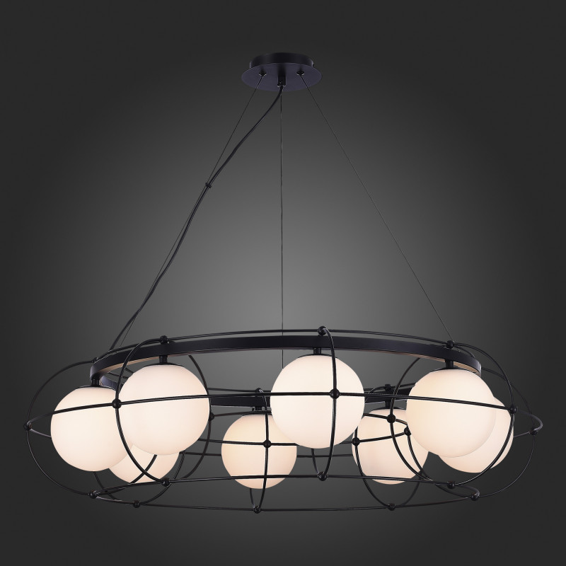 Люстра подвесная 92 см, ST LUCE BEATA SL1189.403.08 Черный