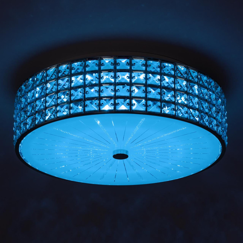 Светильник 41 см, 68W, 3000-5500K, Citilux Портал CL32415G1 LED RGB, хром