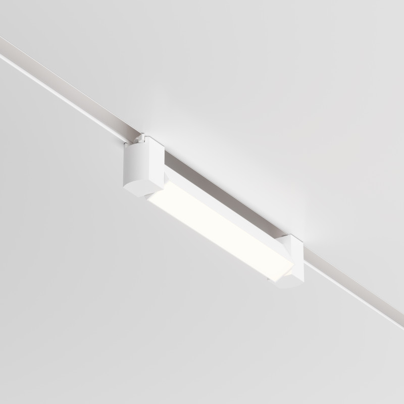 Трековый светильник 33 см*10W*3000К  Maytoni Technical Basis Rot, Белый TR104-1-10W3K-W