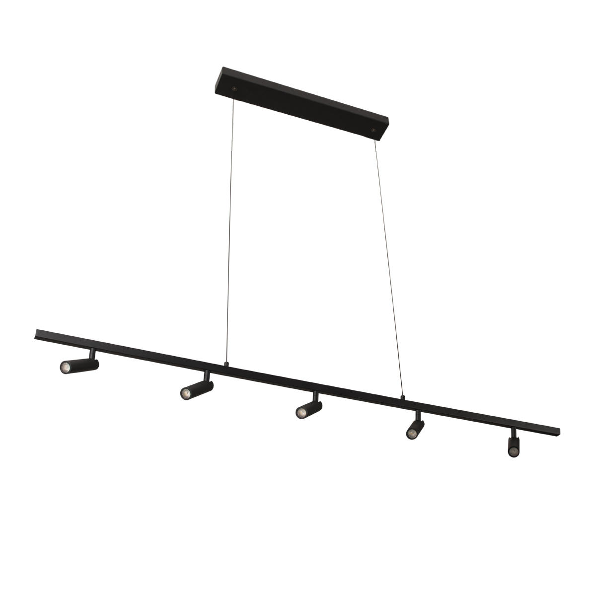 Подвесной светильник 110*1*160 см, 5*LED*3W 3200K LOFT IT Sign 10260/5 Black черный